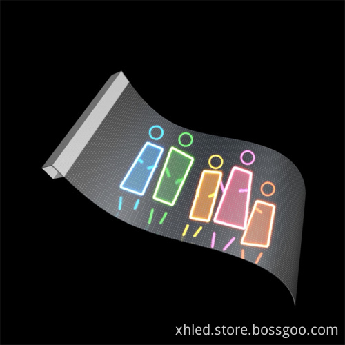 Ultra-Thin LED Transparent Screen: Multifunctional Advertising Display